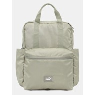 σακίδιο πλάτης puma χρώμα: πράσινο, 91348 κύριο υλικό: 100% πολυεστέρας