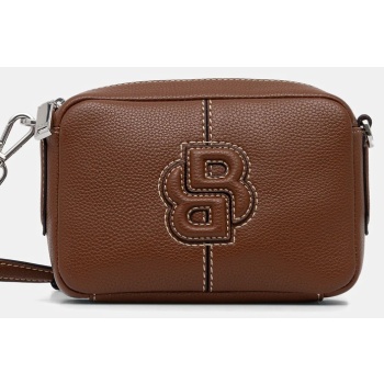 τσάντα boss χρώμα μπεζ, 50547969 κύριο υλικό 70%