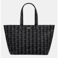 βαμβακερή τσάντα lacoste χρώμα: μπλε, nu4994pb 100% βαμβάκι