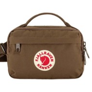 σακίδιο fjallraven kanken hip pack χρώμα: μπεζ, f23796.299 100% βινύλιο f