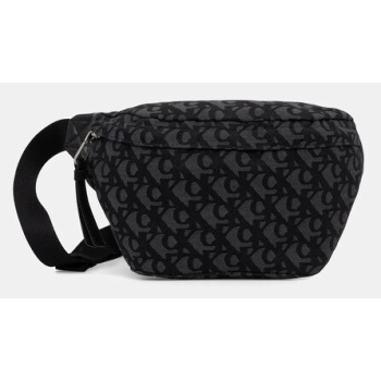 τσάντα φάκελος calvin klein χρώμα μαύρο, lv04g3177g