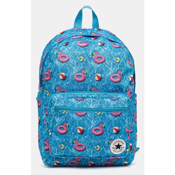 σακίδιο πλάτης converse χρώμα μπλε, 10028322-a01 κύριο