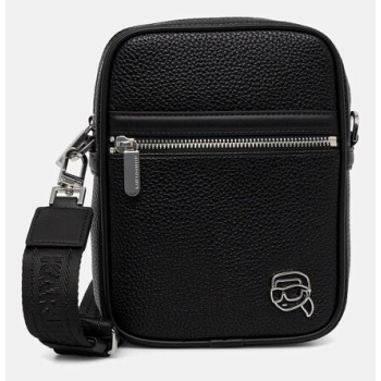 σακίδιο karl lagerfeld k/icon χρώμα μαύρο, a3m30171 κύριο