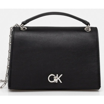 τσάντα calvin klein χρώμα μαύρο, lv04f3104g 51%