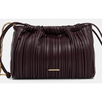 τσάντα calvin klein χρώμα μαύρο, lv04f3076g  100%