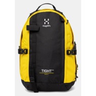σακίδιο πλάτης haglöfs χρώμα: κίτρινο, 338152 υφαντικό υλικό