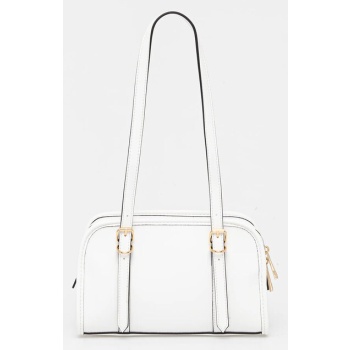 τσάντα aldo kailyy χρώμα άσπρο, 13989670 δερμάτινη