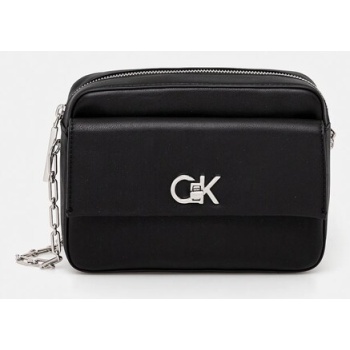 τσάντα calvin klein χρώμα μαύρο, lv04f3102g 51%