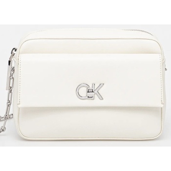 τσάντα calvin klein χρώμα μπεζ, lv04f3102g 51%