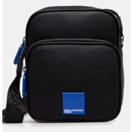 σακίδιο karl lagerfeld jeans χρώμα: μαύρο, a3m30242 κύριο υλικό: 100% πολυουρεθάνη
φόδρα: 100% πολυε