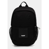 σακίδιο πλάτης hummel χρώμα: μαύρο, 227582 κύριο υλικό: 100% πολυεστέρας