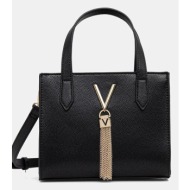 τσάντα valentino bags χρώμα: μαύρο, vbs1r415g κύριο υλικό: 100% πολυουρεθάνη
φόδρα: 100% πολυεστέρας