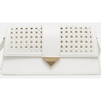 τσάντα aldo zenithpurse χρώμα άσπρο, 13989643 κύριο υλικό