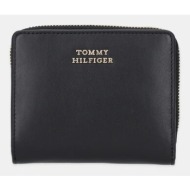 δερμάτινο πορτοφόλι tommy hilfiger χρώμα: μαύρο, aw0aw17499 κύριο υλικό: 100% φυσικό δέρμα
φόδρα: 10