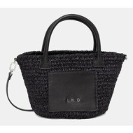 τσάντα από ραφιά iro χρώμα: μαύρο, wm44narcy κύριο υλικό: 100% rafia
πρόσθετο υλικό: 100% δέρμα πρόβ