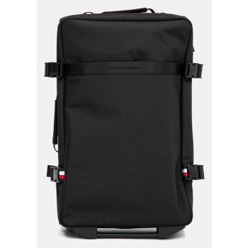 βαλίτσα tommy hilfiger χρώμα μαύρο, am0am13474 87%