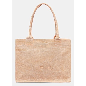 βαμβακερή τσάντα iro χρώμα πορτοκαλί, wm46jane κύριο