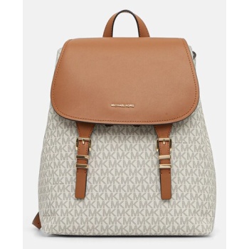 σακίδιο πλάτης michael michael kors quinn χρώμα μπεζ