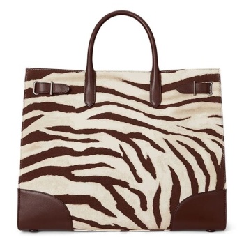 τσάντα lauren ralph lauren χρώμα καφέ, 431942187 κύριο