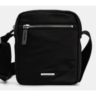 σακίδιο calvin klein χρώμα: μαύρο, lv04d3176g 100% ανακυκλωμένος πολυεστέρας