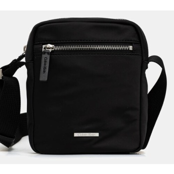 σακίδιο calvin klein χρώμα μαύρο, lv04d3176g 100%