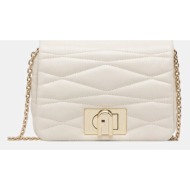 δερμάτινη τσάντα furla χρώμα: μπεζ, we00735.bx3221.pnn00 κύριο υλικό: 100% δέρμα πρόβατου
φόδρα: 70%