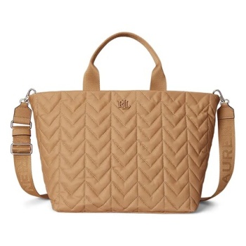 τσάντα lauren ralph lauren χρώμα μπεζ, 431974398 κύριο