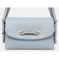 τσάντα guess lefia χρώμα: μπλε, hwbg96 44190 κύριο υλικό: 100% πολυουρεθάνη
φόδρα: 100% πολυεστέρας