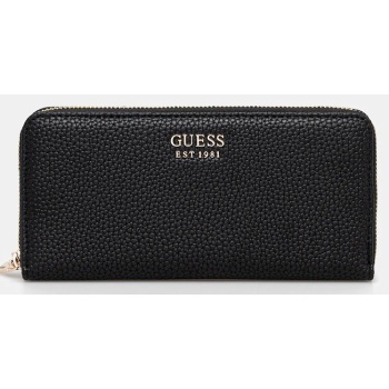 πορτοφόλι guess brenton χρώμα μαύρο, swpg96 48146 κύριο