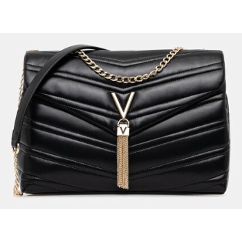 τσάντα valentino bags χρώμα μαύρο, vbs8dn09 κύριο υλικό