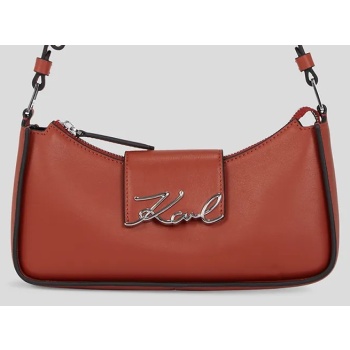 τσάντα karl lagerfeld χρώμα κόκκινο, a3w30290 100%