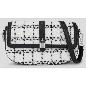 τσάντα karl lagerfeld χρώμα άσπρο, a3w30155 κύριο υλικό