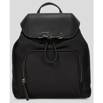 σακίδιο πλάτης karl lagerfeld χρώμα μαύρο, a3w30027 67%