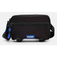 τσάντα φάκελος hugo blue χρώμα: μαύρο, 50547598 κύριο υλικό: 100% ανακυκλωμένο πολυαμίδιο
φόδρα: 100