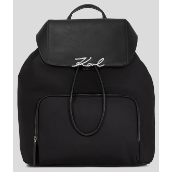 σακίδιο πλάτης karl lagerfeld χρώμα μαύρο, a3w30019 60%