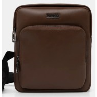 σακίδιο guess boston χρώμα: καφέ, hmboca p5323 κύριο υλικό: 100% πολυουρεθάνη
φόδρα: 100% πολυεστέρα