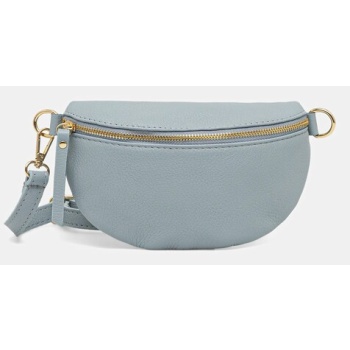 δερμάτινη τσάντα φάκελος answear lab χρώμα καφέ 100% δέρμα