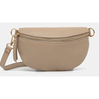 δερμάτινη τσάντα φάκελος answear.lab χρώμα καφέ 100% δέρμα