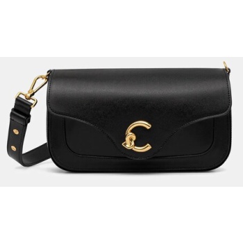 δερμάτινη τσάντα coccinelle coccinelle c-me calf χρώμα