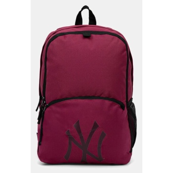 σακίδιο πλάτης new era χρώμα ροζ, 60667124 100% πολυεστέρας