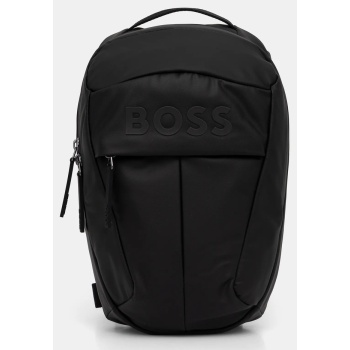 σακίδιο πλάτης boss χρώμα μαύρο, 50548087 υλικό 1 100%