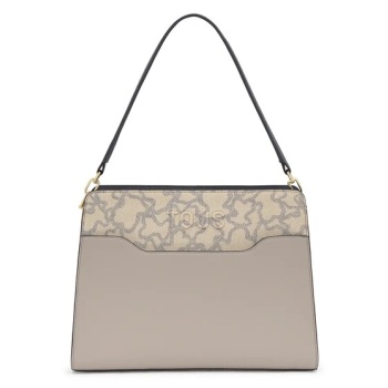 τσάντα tous kaos icon χρώμα μπεζ, 2002296944 100%