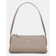 τσάντα hugo χρώμα μπεζ ...