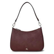 δερμάτινη τσάντα lauren ralph lauren χρώμα: άσπρο, 431883768 κύριο υλικό: 100% φυσικό δέρμα
φόδρα: 1