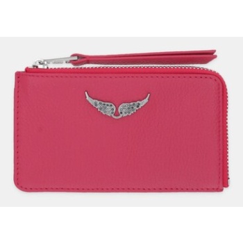 δερμάτινο πορτοφόλι zadig&voltaire χρώμα πράσινο