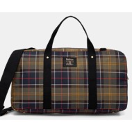 τσάντα barbour χρώμα: πράσινο, uba0531 100% πολυεστέρας