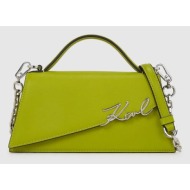 δερμάτινη τσάντα karl lagerfeld χρώμα: κόκκινο, a1w30458 κύριο υλικό: 100% δέρμα βοοειδών
φόδρα: 100