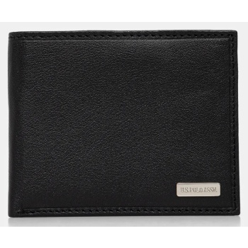 δερμάτινο πορτοφόλι u.s. polo assn. utah ανδρικό, χρώμα