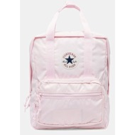 σακίδιο πλάτης converse χρώμα: ροζ, 10027893-a04 100% πολυεστέρας