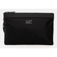 σακίδιο michael kors χρώμα: μαύρο, 33s5leeu2b υφαντικό υλικό